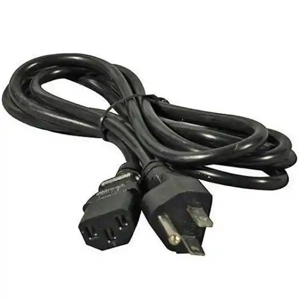 Extension De Cable De Poder 5mts 2000w / Alta Calidad