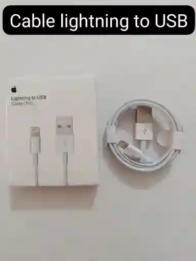 Cable Lightning To Usb Apple De 1 Metro