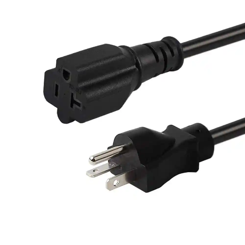 Extension De Cable De Poder 10mts 2000w / Alta Calidad