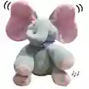 Peluche Elefante Con Movimiento De Orejas Y Musical