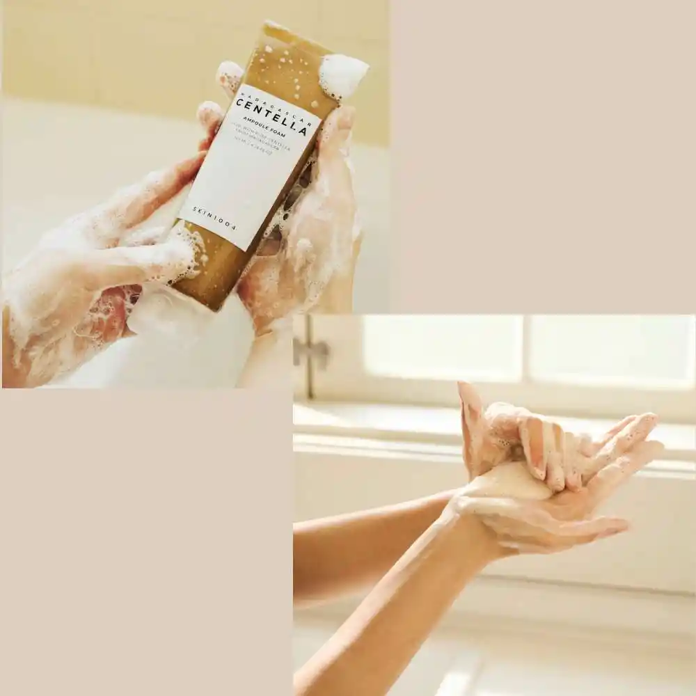 Skin1004 Madagascar Centella Ampoule Foam Limpiador 125 Ml