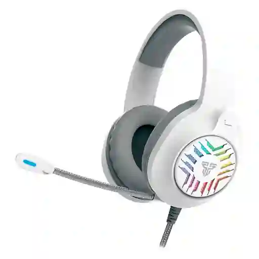 Diadema Gamer Fantech Blitz Mh87 Blanco Rgb