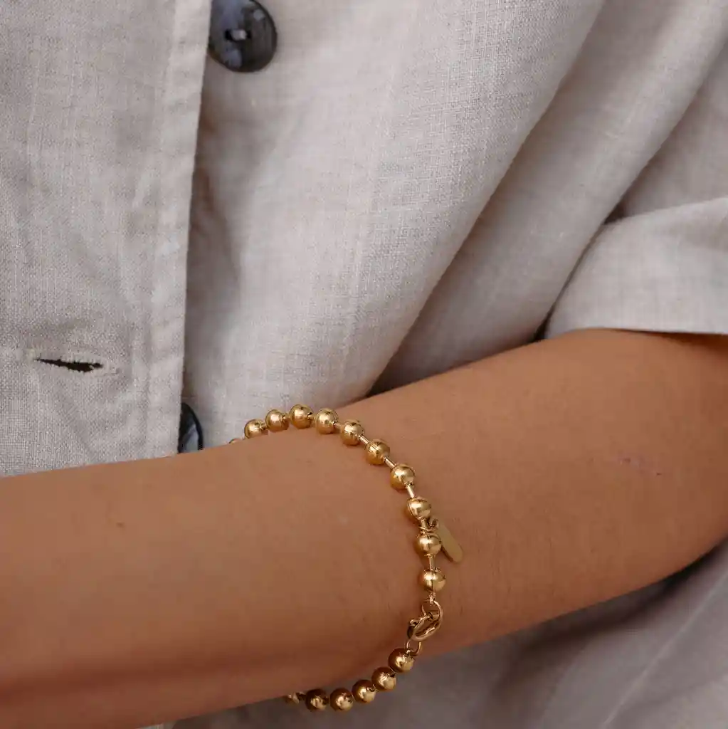 Pulsera Ball / Dorado