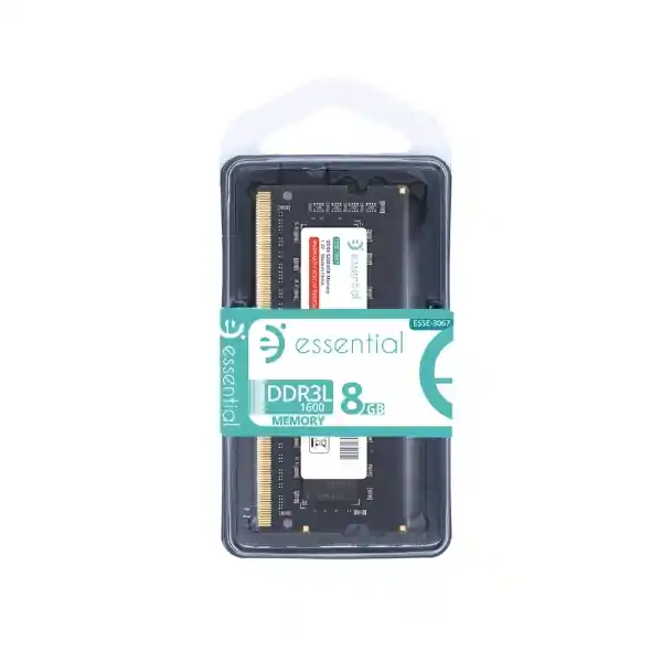 Memoria Ram Essential Ddr3l 8gb 1600mhz Sodimm Para Portátil