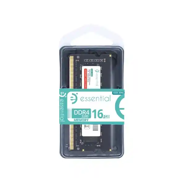 Memoria Ram Essential Ddr4 16gb 3200mhz Sodimm Para Portátil
