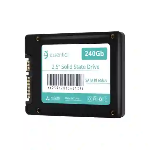 Disco De Estado Sólido Ssd Essential 240gb 2.5″ Sata Iii Negro
