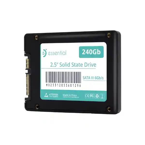 Disco De Estado Sólido Ssd Essential 240gb 2.5″ Sata Iii Negro
