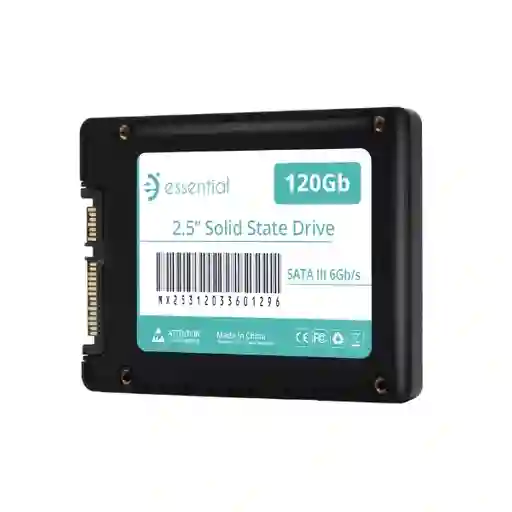Disco De Estado Sólido Ssd Essential 120gb 2.5″ Sata Iii Negro