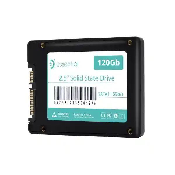 Disco De Estado Sólido Ssd Essential 120gb 2.5″ Sata Iii Negro