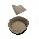 Cama Para Gato Grande + Cobija Térmica Grande Beige