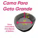 Cama Para Gato Grande + Cobija Térmica Grande Rosado
