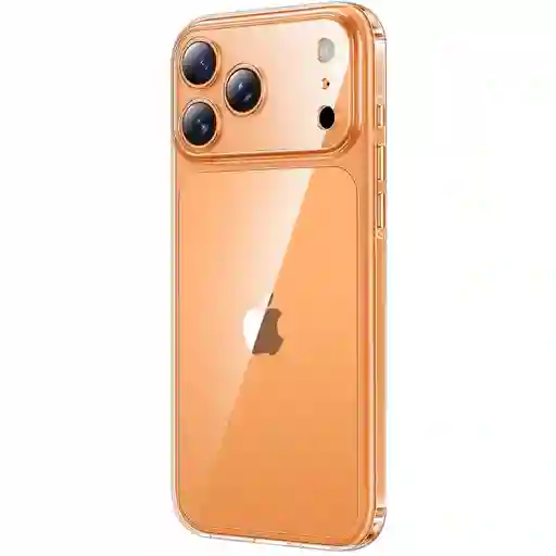 Estuche Forro Rígido Transparente Para Iphone 17 Pro Max