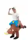 Disfraz Inflable De Vaquero Toro Super Divertido Para Adulto