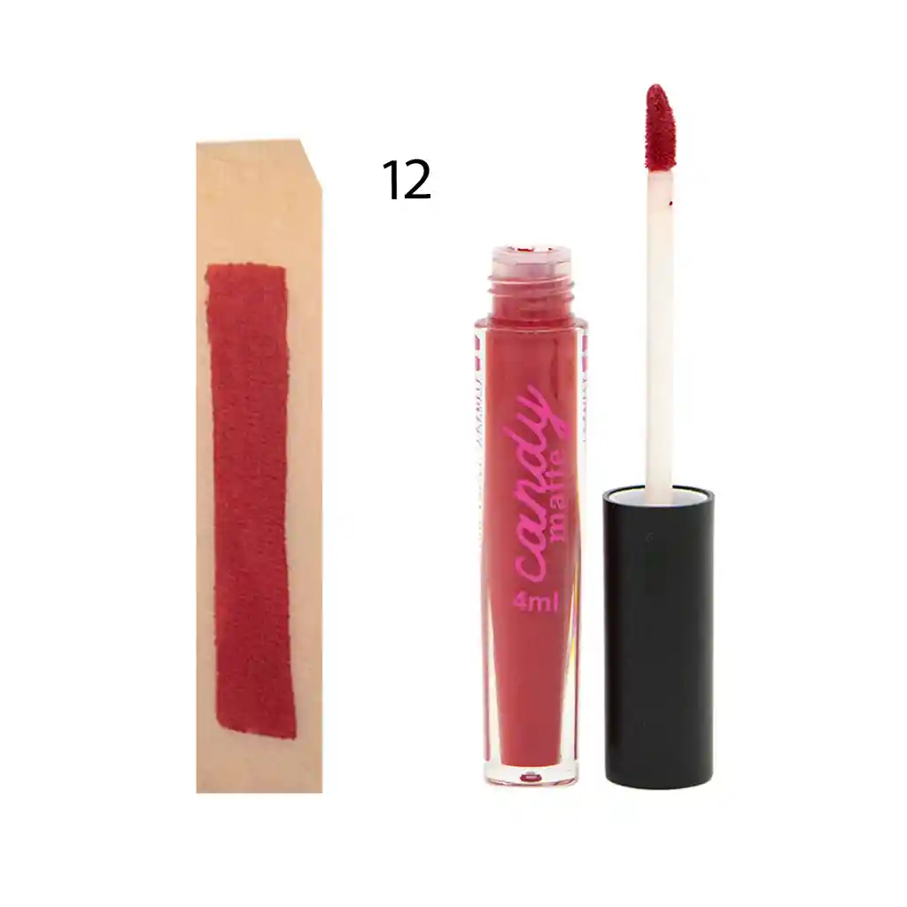 Labial Trendy Candy Matte Tono 12