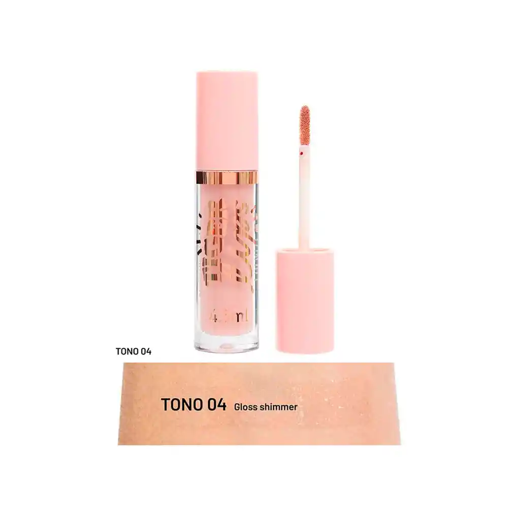 Gloss De Labios Tiger Lips Trendy Tono 04