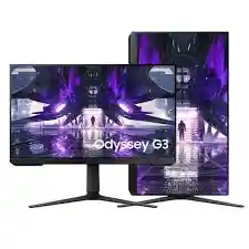 Monitor Samsung 24″ Pulgadas Odyseey Dg300 Fhd Plano Negro