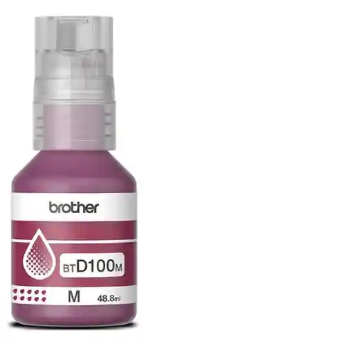Tinta Brother Btd100m Color Magneta Serie Inkbenefit Magenta