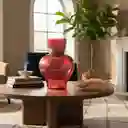 Florero Jarron De Cristal Color Rojo Difuminado (amalfi)