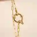 Pulsera Lock Mini / Dorado / S