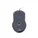 Mouse Usb Alámbrico Follow Me Sc154 Óptico Ergonómico Negro