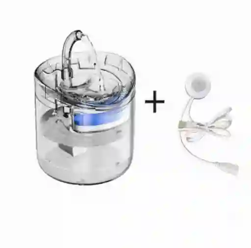 Fuente Dispensadora De Agua Con Sensor Para Mascotas