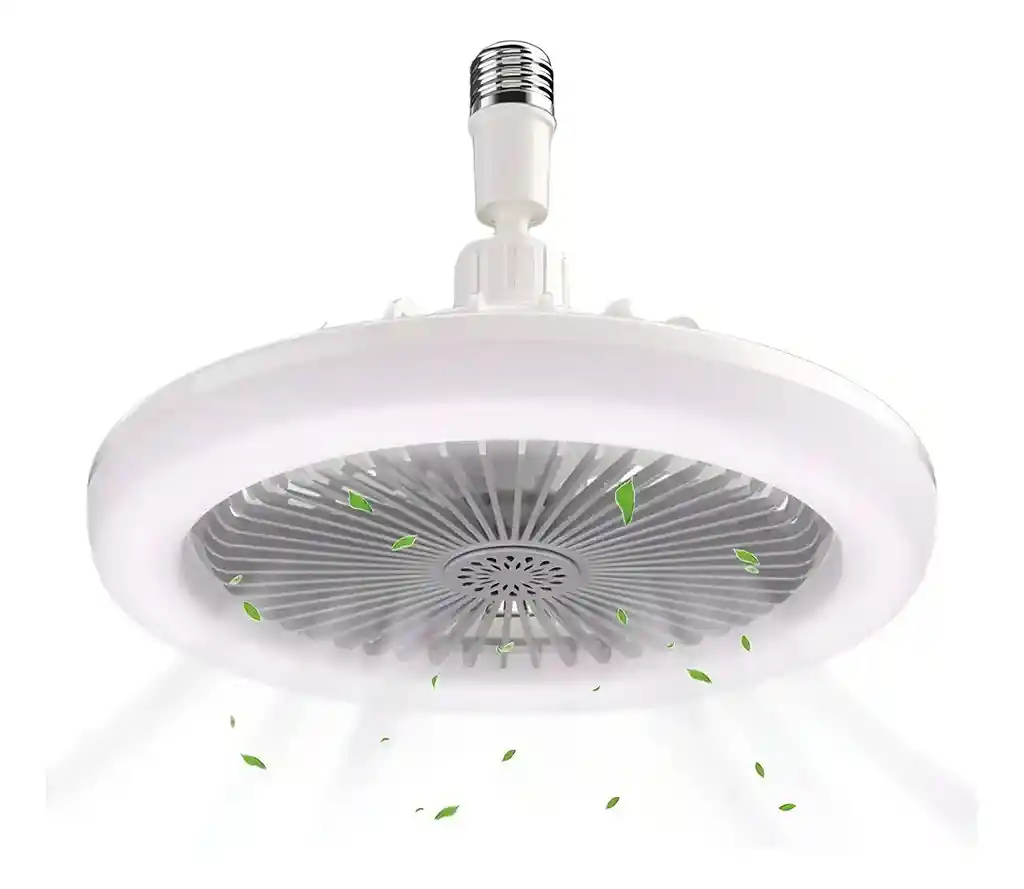 Bombillo Led Con Ventilador 30w