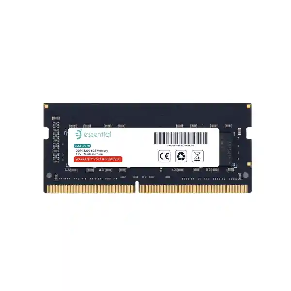 Memoria Ram Essential Ddr4 8gb 3200mhz Sodimm Para Portátil