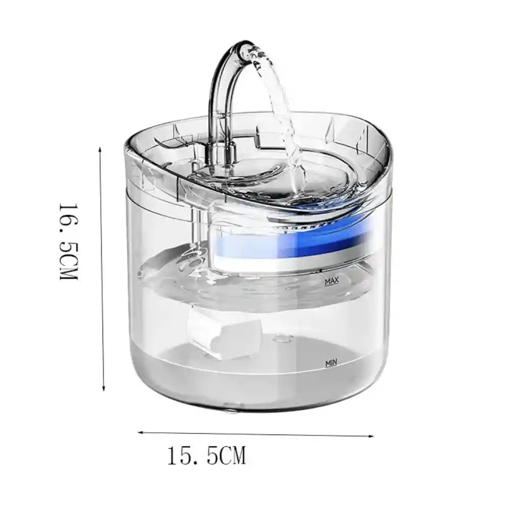 Fuente Dispensadora De Agua Con Sensor Para Mascotas