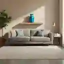 Florero Jarrón De Cristal Color Azul (nice)