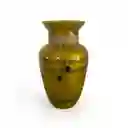 Florero Jarrón De Cristal Color Dorado (nice)