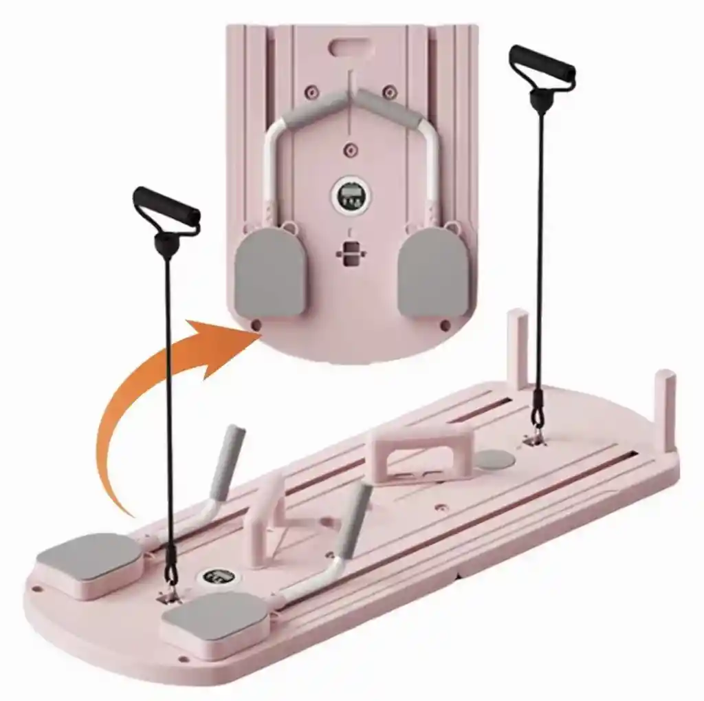 Tabla De Pilates Multifuncional Plegable Y Portátil