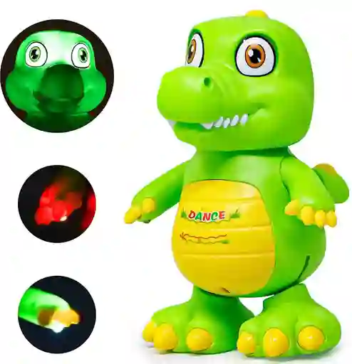 Dinosaurio Musical Bailarin Con Luz Juguete Entretenimiento Niños