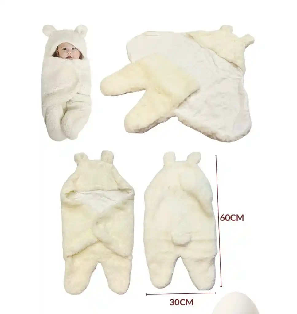 Saco Para Dormir Bebe Tipo Sleeping Ovejero Termico Cobija
