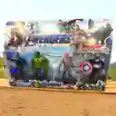 Set Figuras Muñecos Articulados Avengers Vengadores X 4 Con Luz