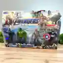 Set Figuras Muñecos Articulados Avengers Vengadores X 4 Con Luz