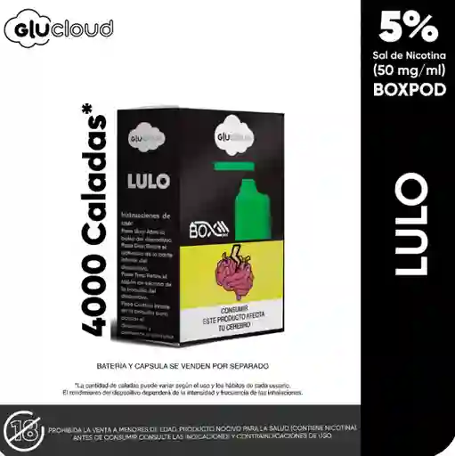 Glucloud Pod 4.000 Puffs Lulo