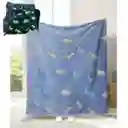 Cobija Para Niño Luminosa Felpa Suave Grande 200x150 Cm