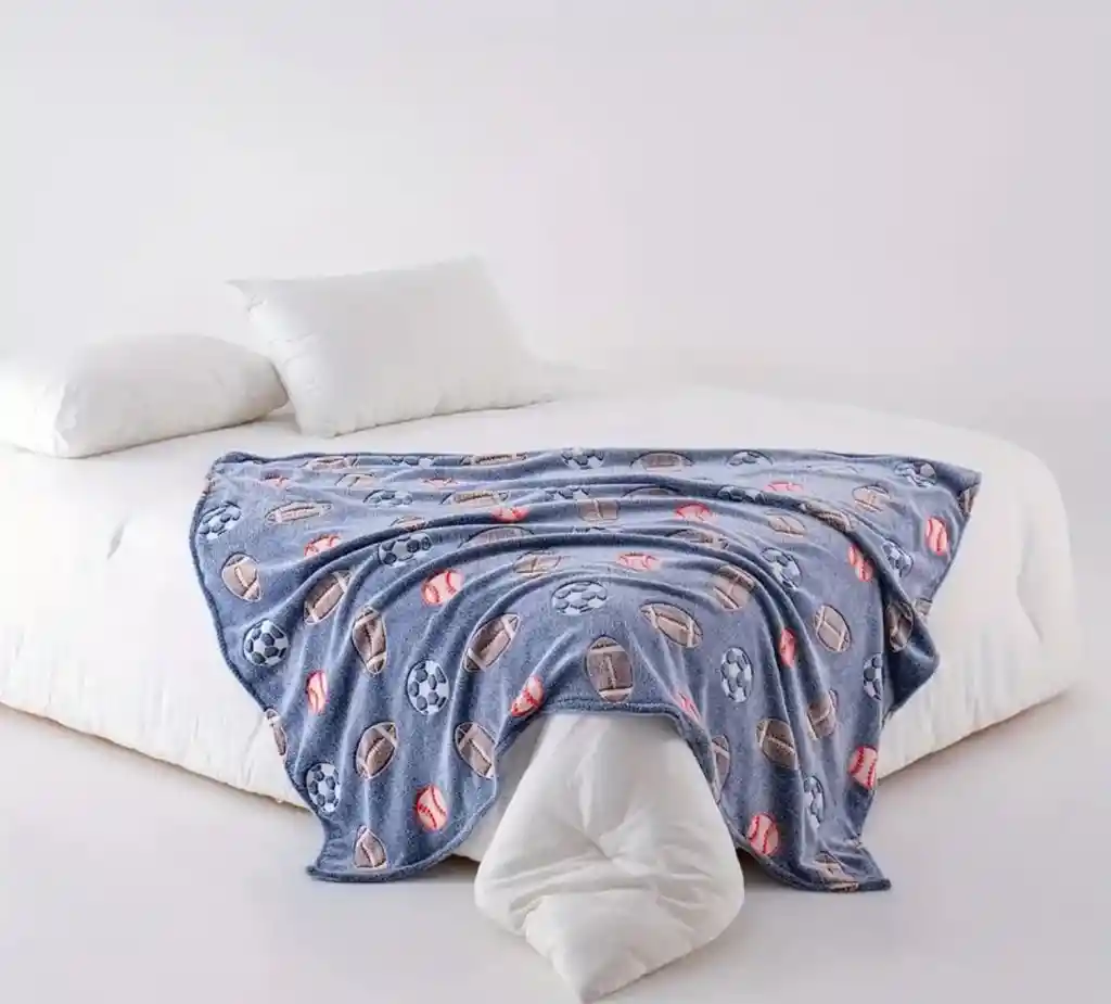 Cobija Para Niño Luminosa Felpa Suave Grande 200x150 Cm