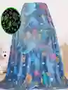 Cobija Para Niño Luminosa Felpa Suave Grande 200x150 Cm