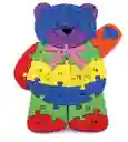 Rompecabezas En Madera En Forma De Oso