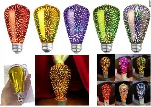 Bombillo Led 3d Decorativo 3.5w