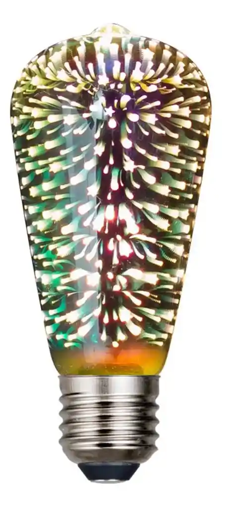 Bombillo Led 3d Decorativo 3.5w