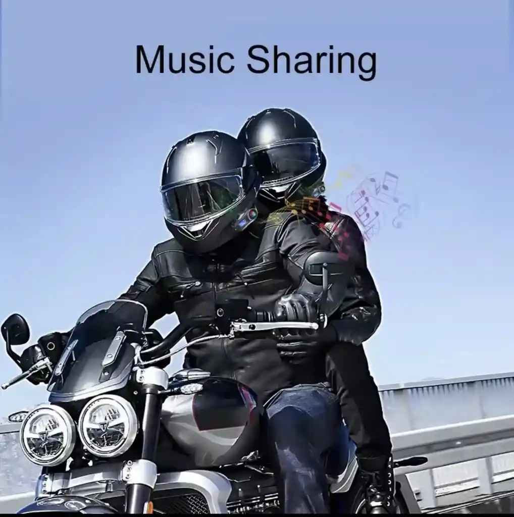 Intercomunicador Q58-max Bluetooth Casco Moto Fm Música 25hr