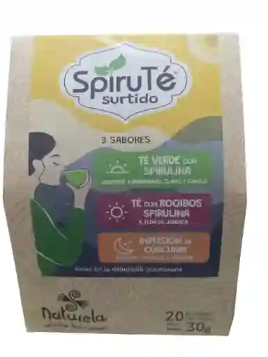Spirute Surtido 3 Sabores X 20 Unidades Naturela