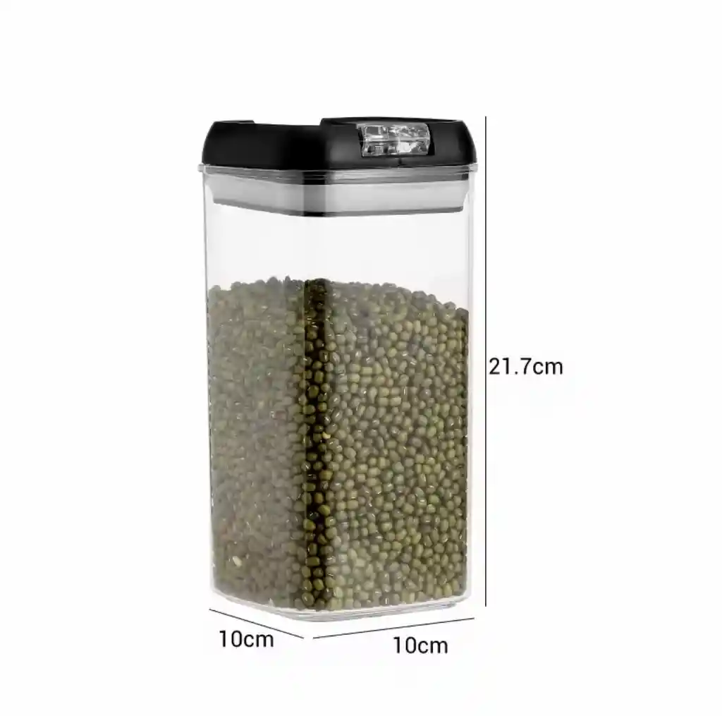 Set X7 Piezas Contenedor Cocina Con Tapa Organizadores