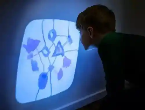Proyector Linterna Para Dibujar Magic Infantil Plumones