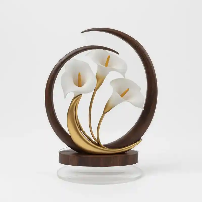 Flor De Loto En Acrílico