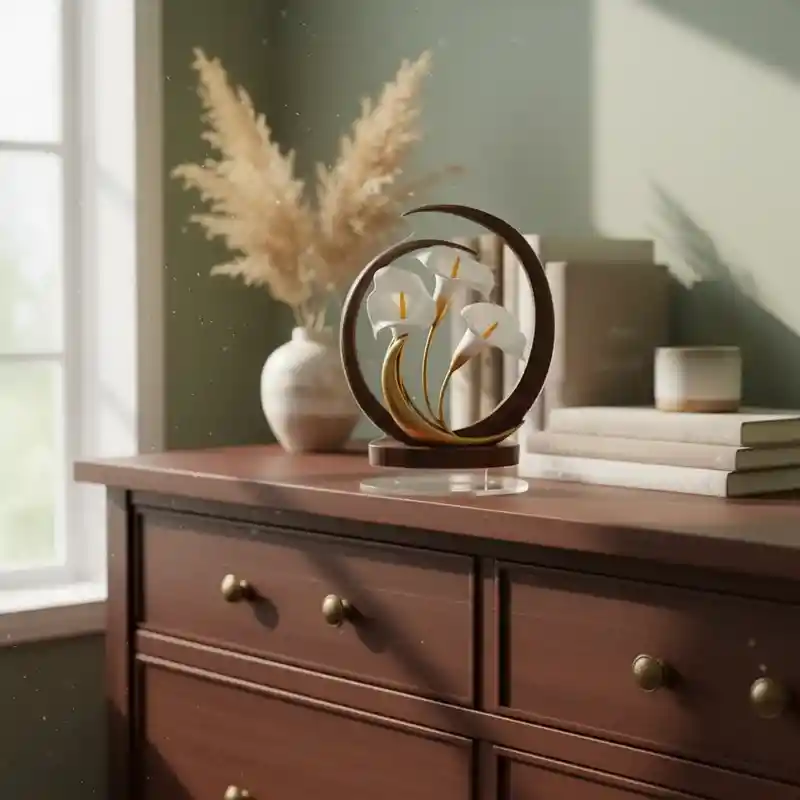 Flor De Loto En Acrílico