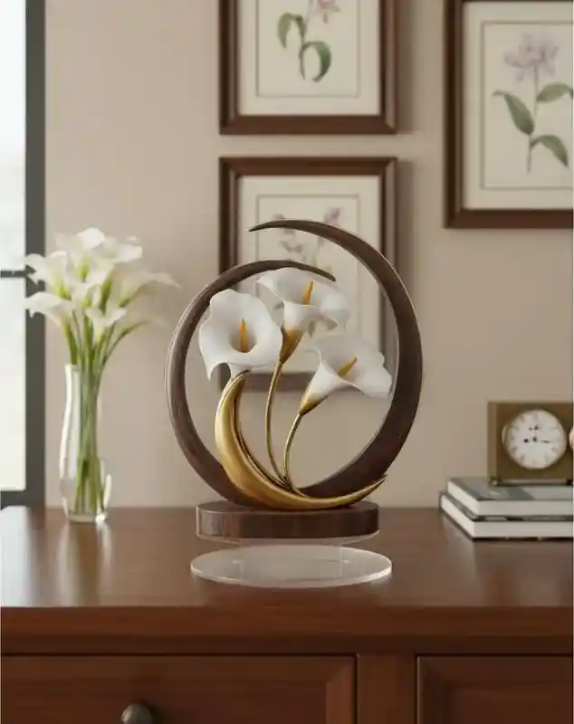 Flor De Loto En Acrílico