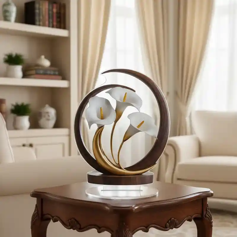 Flor De Loto En Acrílico